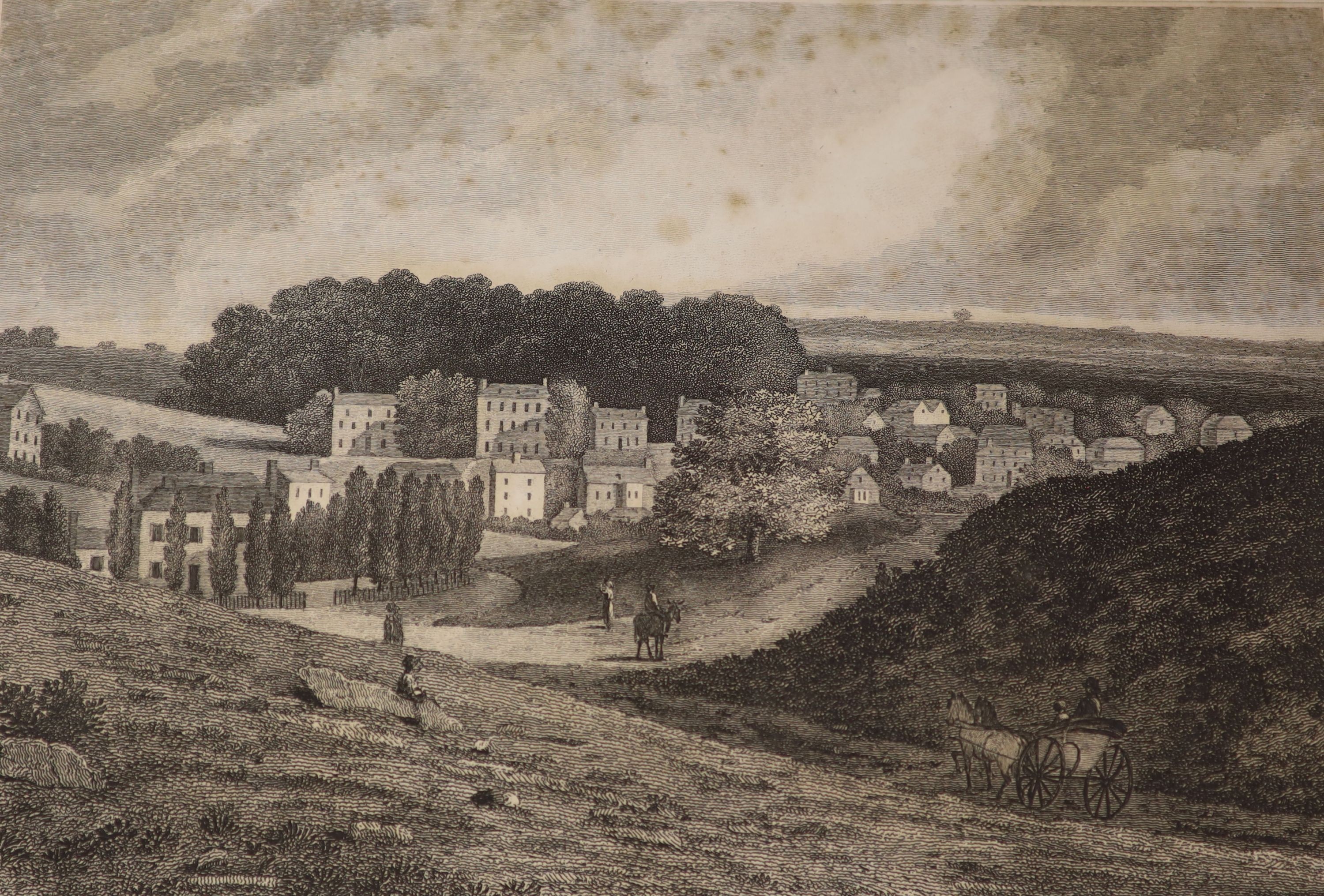 Amsinck, Paul - Tunbridge Wells, and its Neighbourhood, illustrated by a series of etchings, and historical descriptions. 30 engraved plates & several text vignette illus., half title